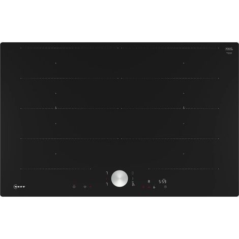 Placa de inducción 80cm 4 fuegos 7400w negra - T68PTY4L0 - Neff -