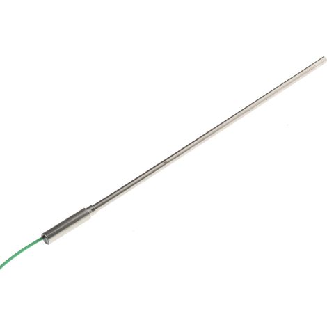 Thermocouple type K Ø 6mm, L 250mm, +1100°C max à Câble ( Prix pour 1 ) (1/2)