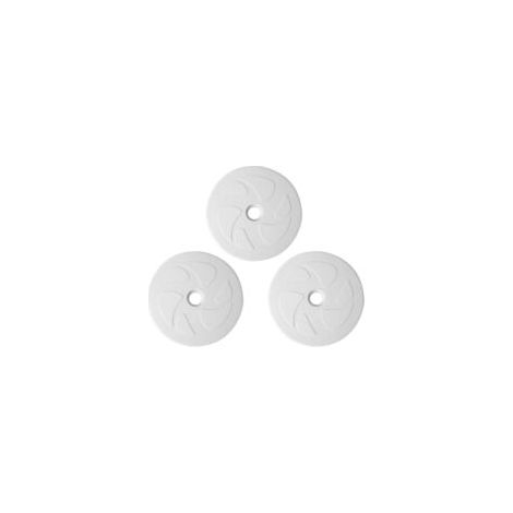 Set di 3 grandi ruote di ricambio C6 per pulitore per piscine Polaris 180 280 Tanktrax, VAC-Sweep 280 - Crezuo