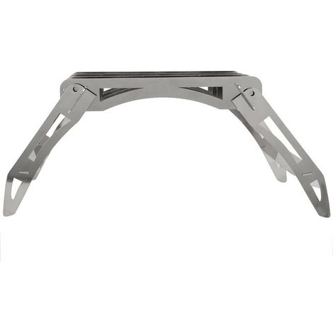 Support de barbecue d'extérieur type carte, porte-ustensiles de cuisine de camping, support pliable portable pour pique-nique (1/5)