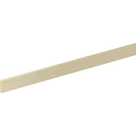 FN Neuhofer Flachleiste 210 cm 20 x 5 mm Buche Leisten (1/2)