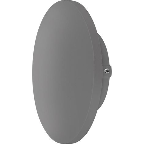 Applique LED ronde murale mod. Luna couleur anthracite