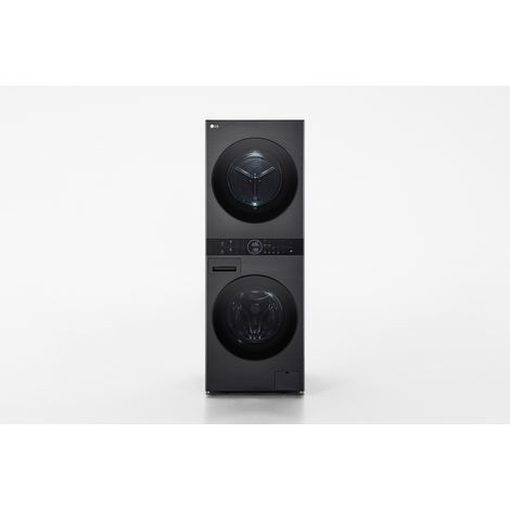 LG – Lave-linge sèche-linge combiné 12kg WT1210BBF – Classe énergétique A – 17 programmes – Technologie AI DD pour performance optimale (1/4)