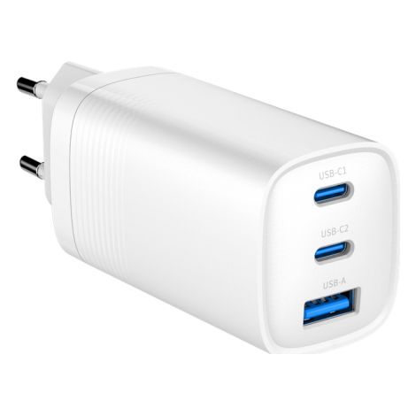 Cargador rÃ¡pido USB tipo C, 65 W, negro (1/5)