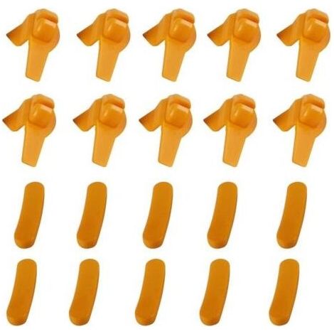 Support de changeur de pneus, 20 pièces, tête de démontage, insertion de canard, protecteur de jante (1/5)