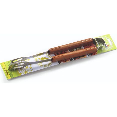 pinza in acciaio inox da cm. 39 - con manico in legno