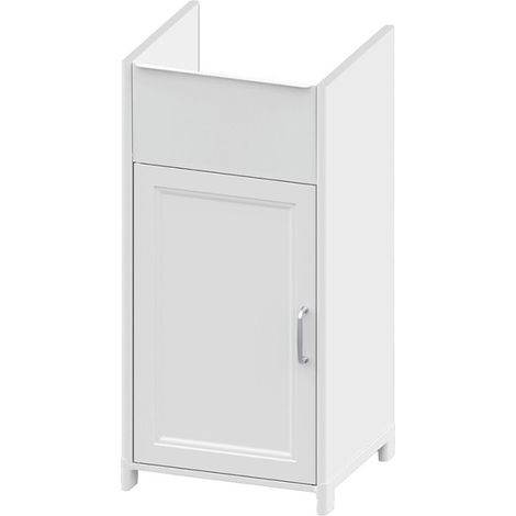 Armario lavadero 39x39x78cm para lavabo 1 puerta blanco Mini (1/3)