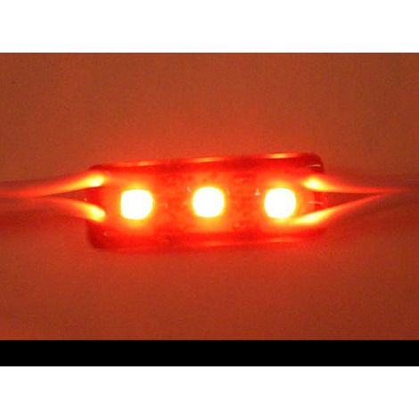 Modulo Mattone LED 3 SMD Rosso Per Personalizzare Insegna a Led (1/3)