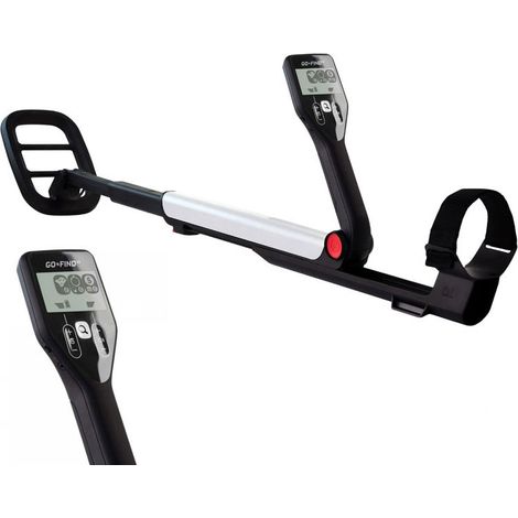 Détecteur de métaux Go-Find 11 – Léger 1kg – Alimentation par piles – Autonomie prolongée pour prospection terrain