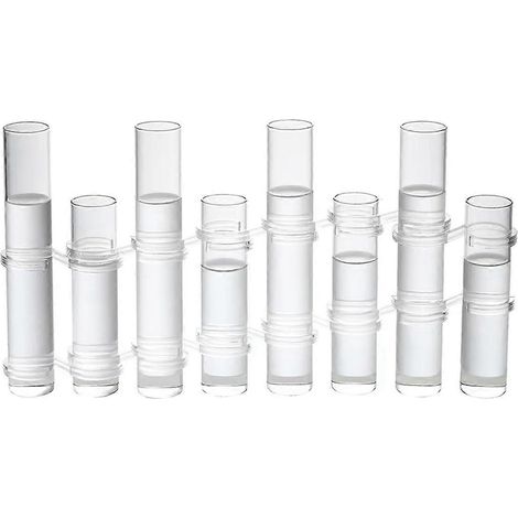 Vase à fleurs à charnière, tubes à essai cylindriques en verre transparent de différentes hauteurs, station de propagation, pour l'Indonésie (1/5)