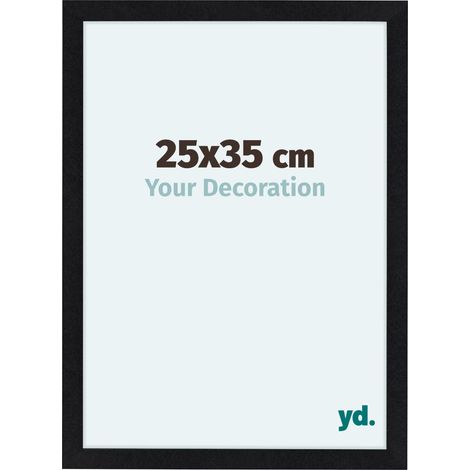 yd. - Cadre photo 25x35 - Noir Mat - MDF - Como (1/5)