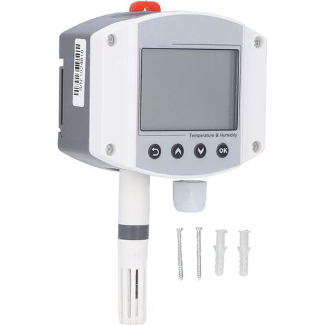 Trasmettitore di temperatura e umidità ad alta precisione 485 con display LCD, 10-30V. (1/5)