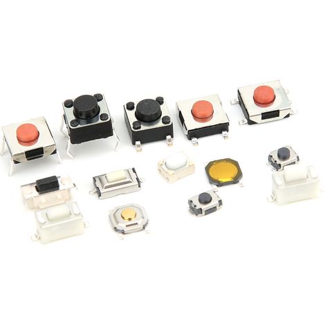 750 pièces 15 valeur Tactile bouton poussoir interrupteur lumière Tactile Micro Tact (1/4)