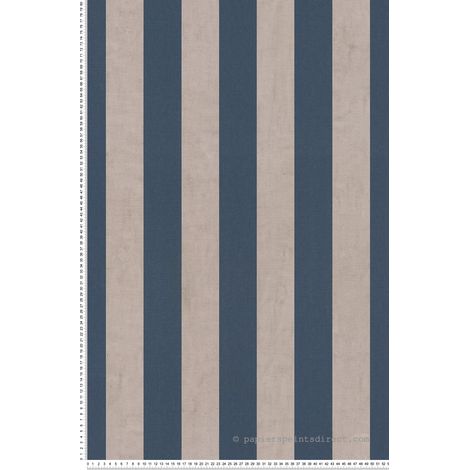 Papier peint Vintage Bleu Anna D'Andrea A.S. Création (1/5)
