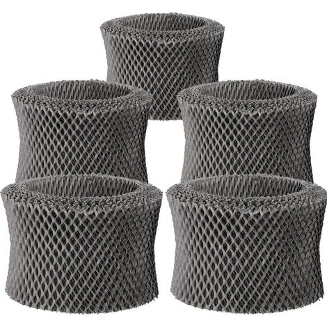 Paquete de 5 filtros para humidificadores HU4801/01, HU4803/01, HU4811/10, HU4813/10, HU4814/10 - Filtro de repuesto para FY2401/30 (1/5)