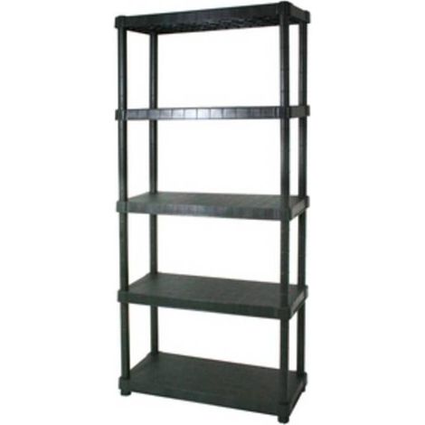 SCAFFALE RESINA 5 RIPIANI 90X40XH188 CM
