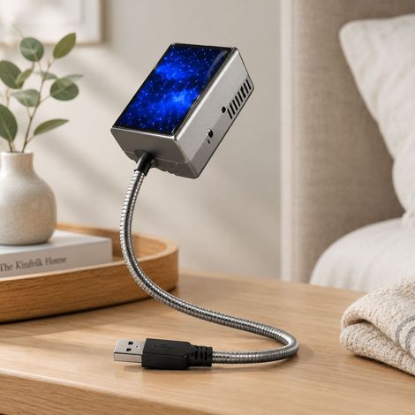 FLITI Projecteur d'étoiles LED Veilleuse USB Plafonnier Romantique Flexible 360° Alliage Durable pour Voiture Chambre (1/5)
