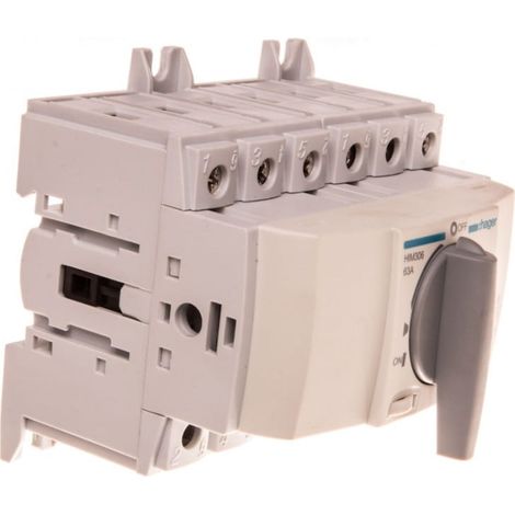 Modularer Drehschalter I-0-II (Netz-Generator) 63A 3P HIM306