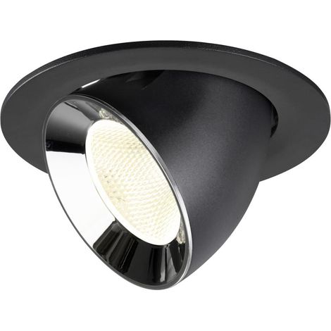 Spot encastré Numinos Gimble L noir/chrome 4000K - 20 deg - 1009741 (1/3)