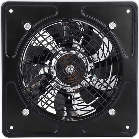 SABIR Ventilateur d'extraction pour ventilation de refroidissement Ingénierie d'échappement Faible bruit Maison Salle de bains Cuisine Garage Ventilation (1/5)