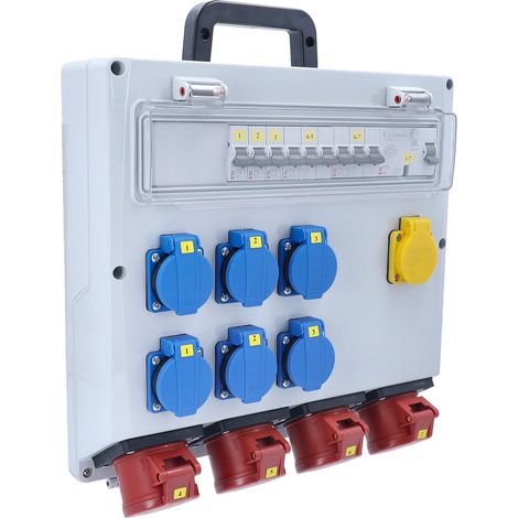Wandverteiler FIXO 13D MAX DAT+ IP44 16A CAT6