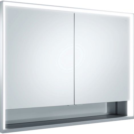 KEUCO Royal Lumos armoire de toilette encastrable 2 portes, porte
