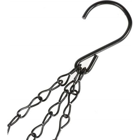 2 pots de fleurs suspendus en plastique avec système d’auto-irrigation, panier à plantes pour balcon, jardin ou mariage (1/4)