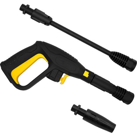 Kit rechange pistolet nettoyeur haute pression XtraHorn, compatible Karcher K2-K7, lance extension (1/5)