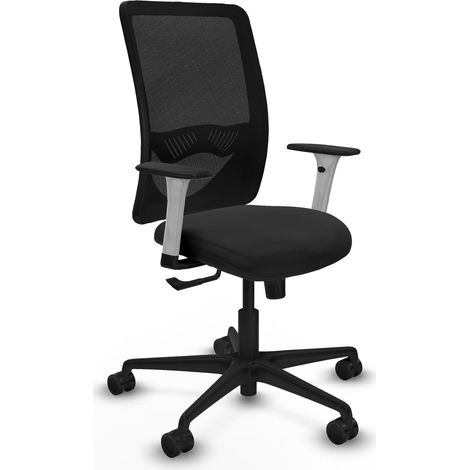 Silla de oficina piqueras y crespo Zulema blanco espuma alta densidad (1/2)