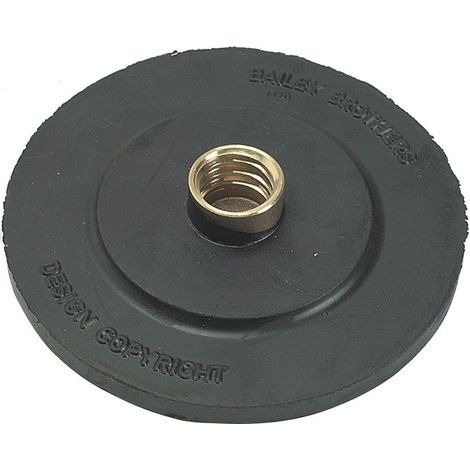 Bailey 1752 Universal 150mm (6-inch) Plunger for Plumbing and Drain Cleaning