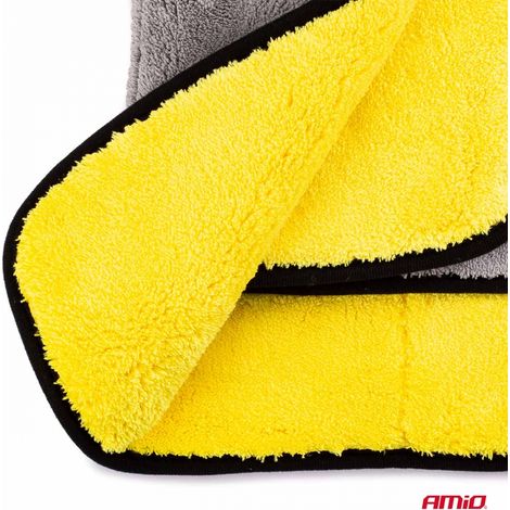 Chiffon de polissage et de séchage pour voiture en microfibre 50 x 70 cm 1600 g/m² amio-02869 (1/3)