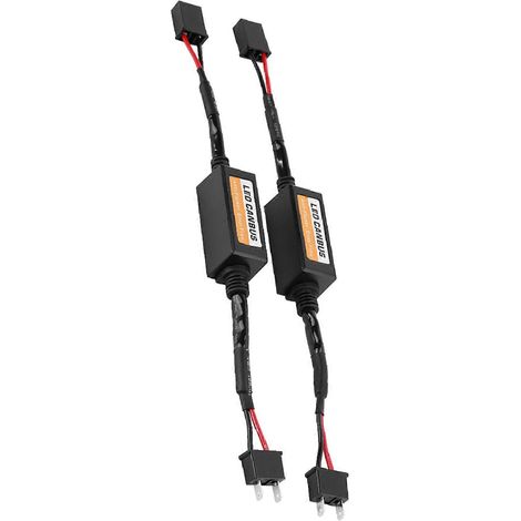 Stück LED-Canbus-Scheinwerfer-Decoder-Gerät mit Antiflicker-Widerständen und Fehlerkompensator für H7 (1/5)