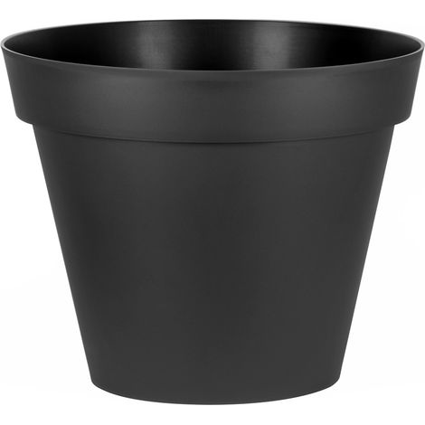 EDA – Pot de fleur rond Toscane Ø 100 cm – Hauteur 79 cm – Volume 356 L – Polypropylène résistant aux UV – Utilisation intérieure/extérieure (1/3)