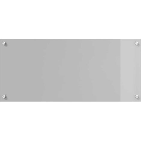 Schienale da cucina Paraschizzi Grigio chiaro 90 x 40 cm vetro temperato (1/5)