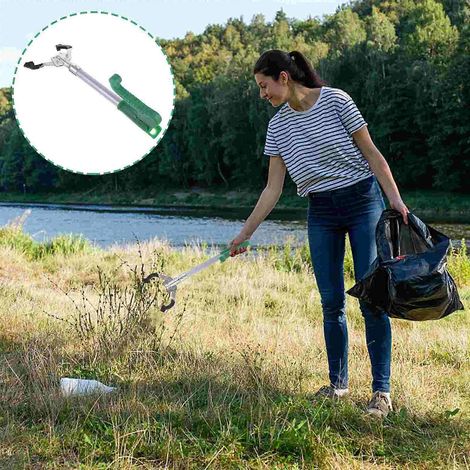 Pince de ramassage manuelle de 40 cm, antidérapante et multifonctionnelle (1/5)
