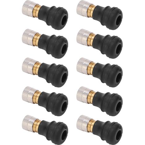 10 Stück schlauchlose, pannensichere Ventile für Xiaomi M365 Pro Elektroroller, 2 cm Ventilschaft, 9 mm Durchmesser, Reparaturset für schlauchlose Reifen (1/5)