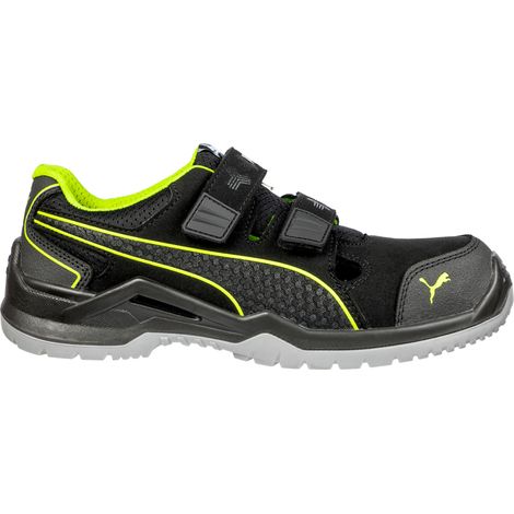 PUMA Sandale de sécurité Neodyme Green Low taille 40 noir / vert - 644300-40 (1/5)