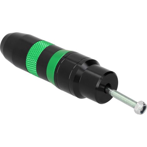 Pot d'Échappement Moto en Alliage d'Aluminium, Garde Anti-Chute Universel, Protège-Pot (Vert) (1/5)