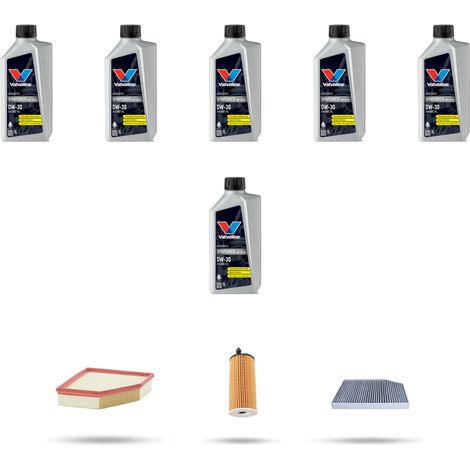 Kit tagliando 3 FILTRI e 6L OLIO compatibile con Bmw x3 (G01,F97) 20i-ix 135kw dal 2018 (1/5)