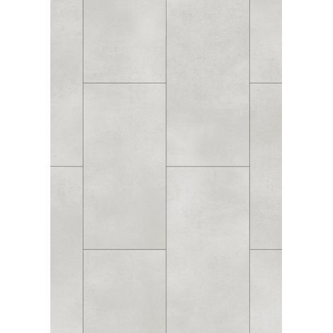 Mexen Grey Goose échantillon de panneaux vinyles 610 x 305 mm SPC 6,5 mm, sous-couche 1,5 mm, 4 V-Joint, Pierre - F1152-S (1/2)