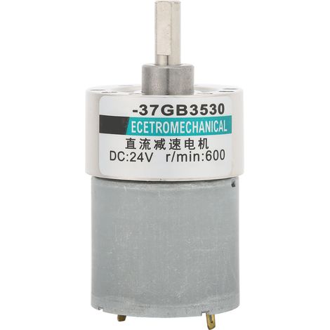 Moteur à courant continu 24V XD‑37GB35, 30 tr/min, micro moteur à engrenages à aimant permanent, couple élevé, faible vitesse (1/5)