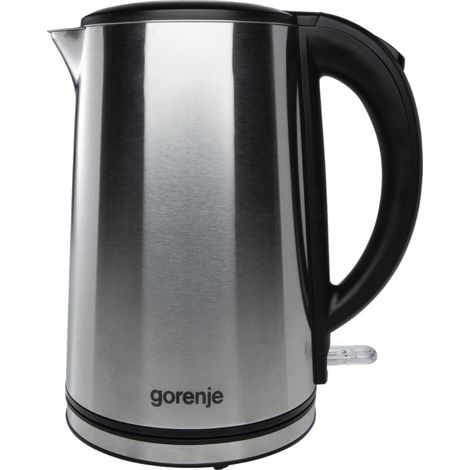 Gorenje  Bouilloire  K15DWS  Électrique  2200 W  1,5 L  Acier inoxydable  Base pivotante à 360°  Acier inoxydable