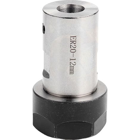C25‑ER20‑50L Collet Block Chuck Collet Holder Spindle Motor Shaft Clamping Tool Bar (12mm) (1/5)