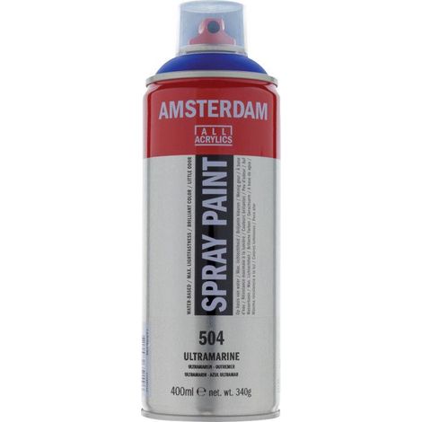 Bombe de peinture Amsterdam 400 ml outremer (1/3)