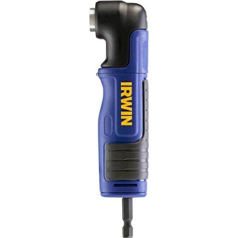 Portapuntas Estándar Irwin 140 mm, para destornilladores manuales y herramientas eléctricas, mayor torque de salida, diseño angular, ideal para fijación de tornillos