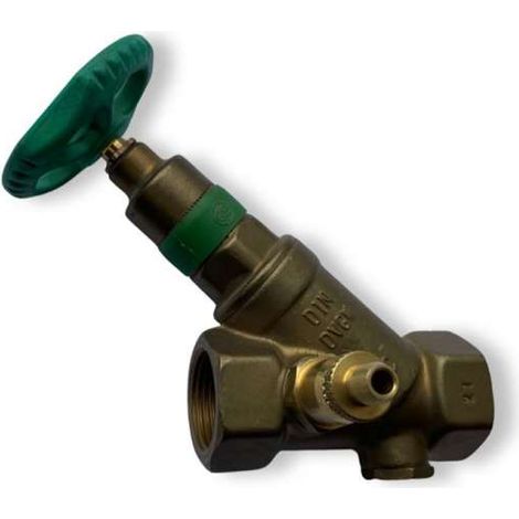 BRUSE KFR-Ventil 1/2" DN15 ohne Entleerung nichtsteigende Spindel Absperrventil
