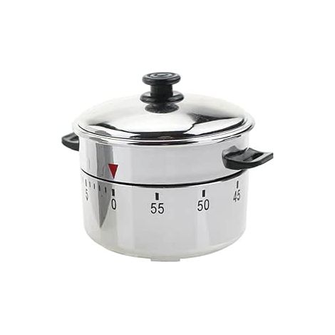 Temporizador de cocina mecánico, temporizador de cocción sin pilas, diseño práctico y ecológico, ideal para cocinar y enseñar, con alerta sonora. (1/4)