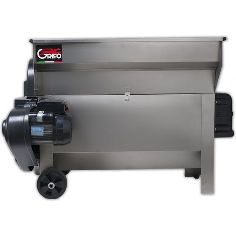 Diraspatrice Vasca Pompa 30 Quintali Apribile Inox