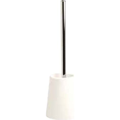 AQUASANIT Maya portascopino bianco con asta cromato codice prod: AQC140WW003
