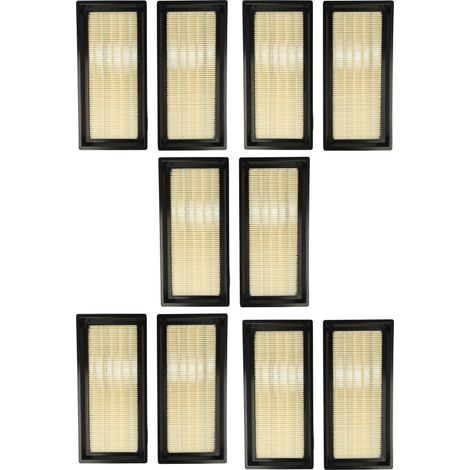 vhbw Set de 10x filtres d'aspirateur remplacement pour Protool Festool 778805 filtre pour aspirateur - Filtre principal